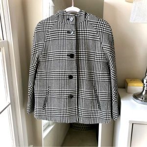 😍 Talbots wool blend cape jacket